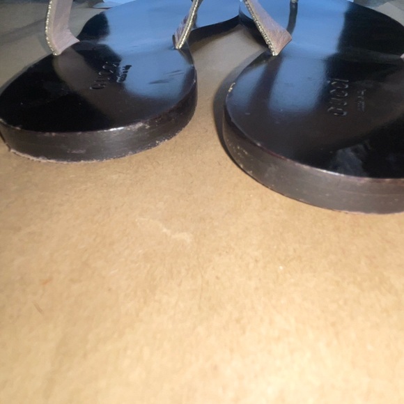 AUTHENTIC double G Gucci leather slides size 38 - Picture 3 of 11